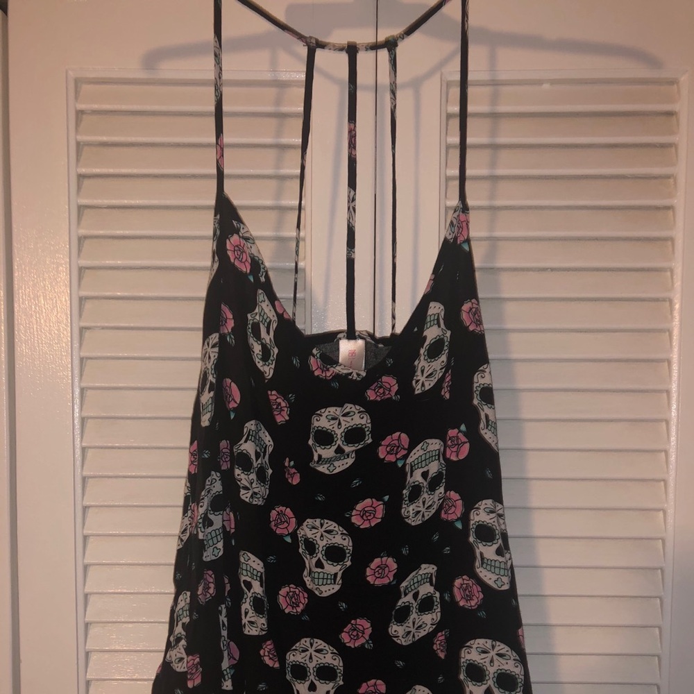 Skull tank top